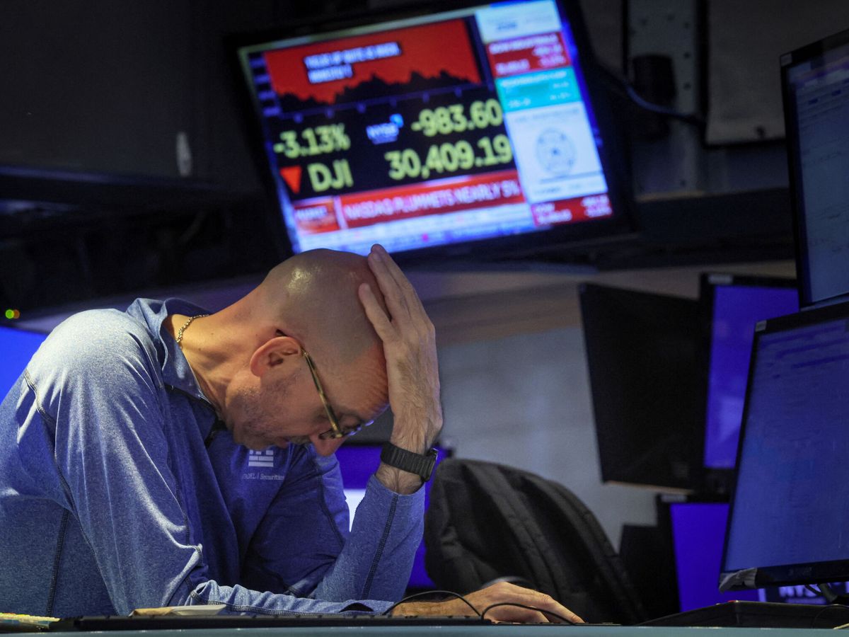Foto: Imagen de un 'trader' en la Bolsa de Nueva York. (Reuters/Brendan McDermid)