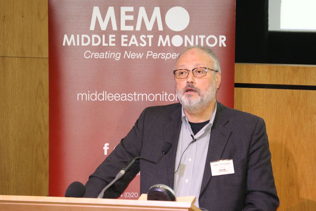 El periodista desaparecido, Jamal Khashoggi, en Londres, a finales de septiembre. (Reuters)