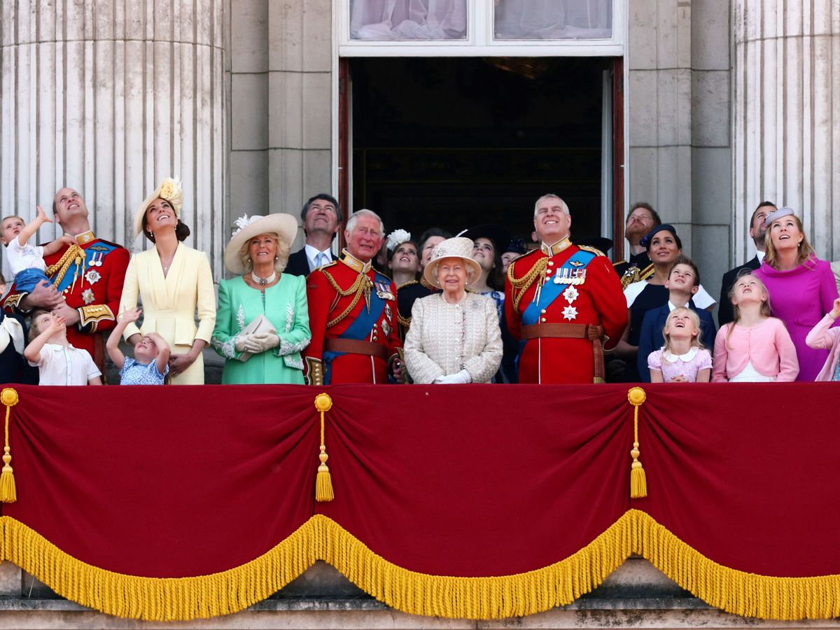 Foto: La familia real británica. (Reuters)