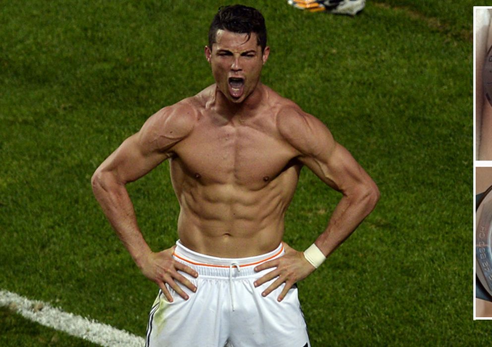 Foto: Cristiano Ronaldo, el día de la final de la Champions League. A la derecha, el reloj de Bulgari (Gtres)