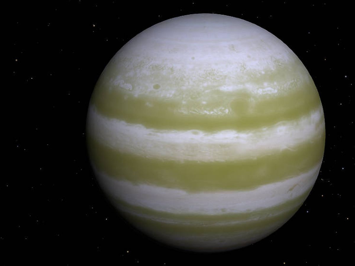 Foto: LTT 9779B, el exoplaneta que "no debería existir" tiene una temperatura de 1.500 ºC. (NASA)