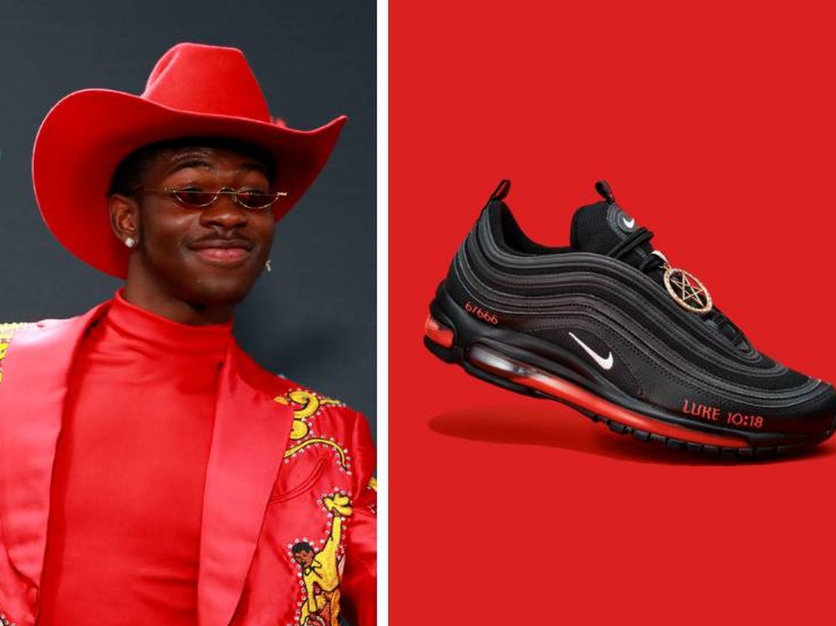 Fatal pitch Feel bad El rapero Lil Nas X y sus zapatillas con sangre humana: "Nike no respalda  este diseño"