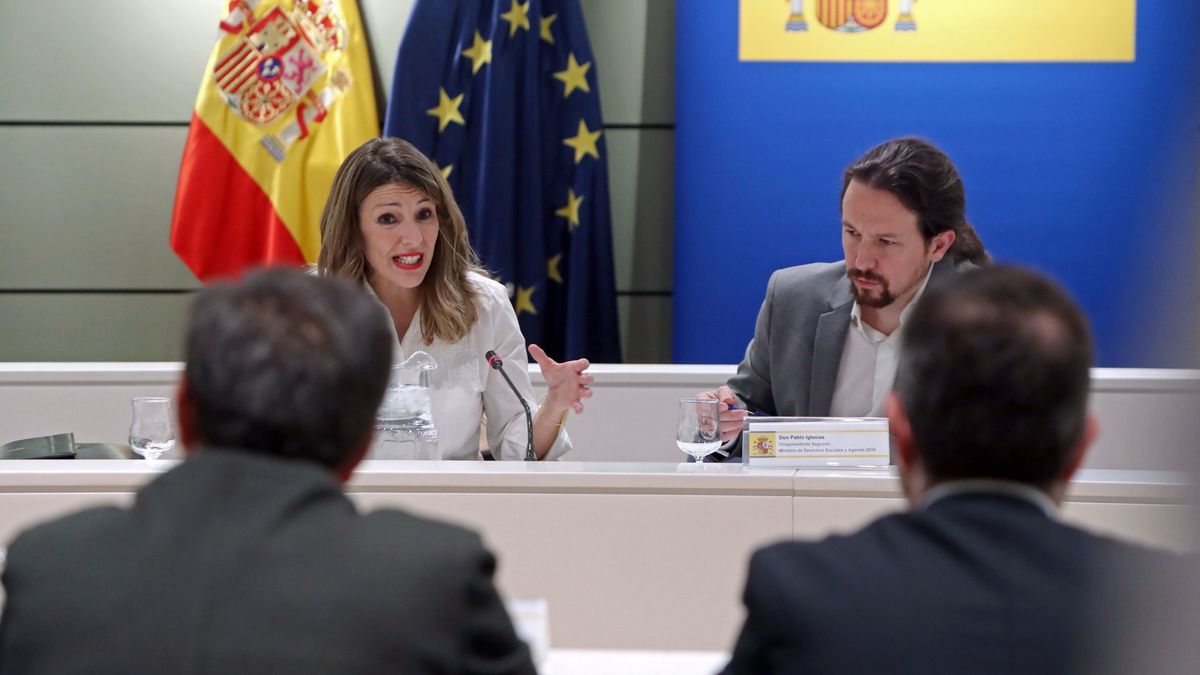 Iglesias y Díaz maniobran para cerrar el debate del SMI con un alza del 0,9%