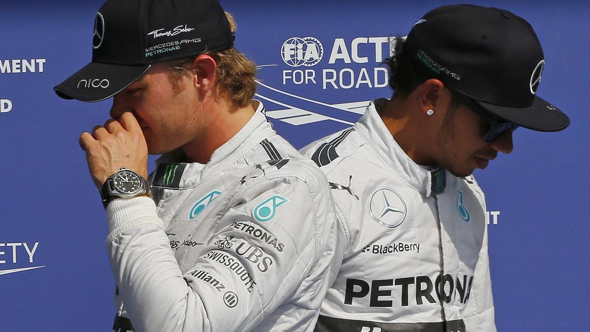 Nico Erik Rosberg, declarado culpable del 'navajazo' a Lewis Hamilton