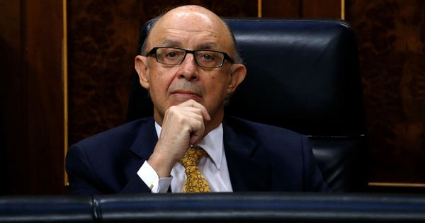 Foto: Cristóbal Montoro, en el Congreso. (Reuters)