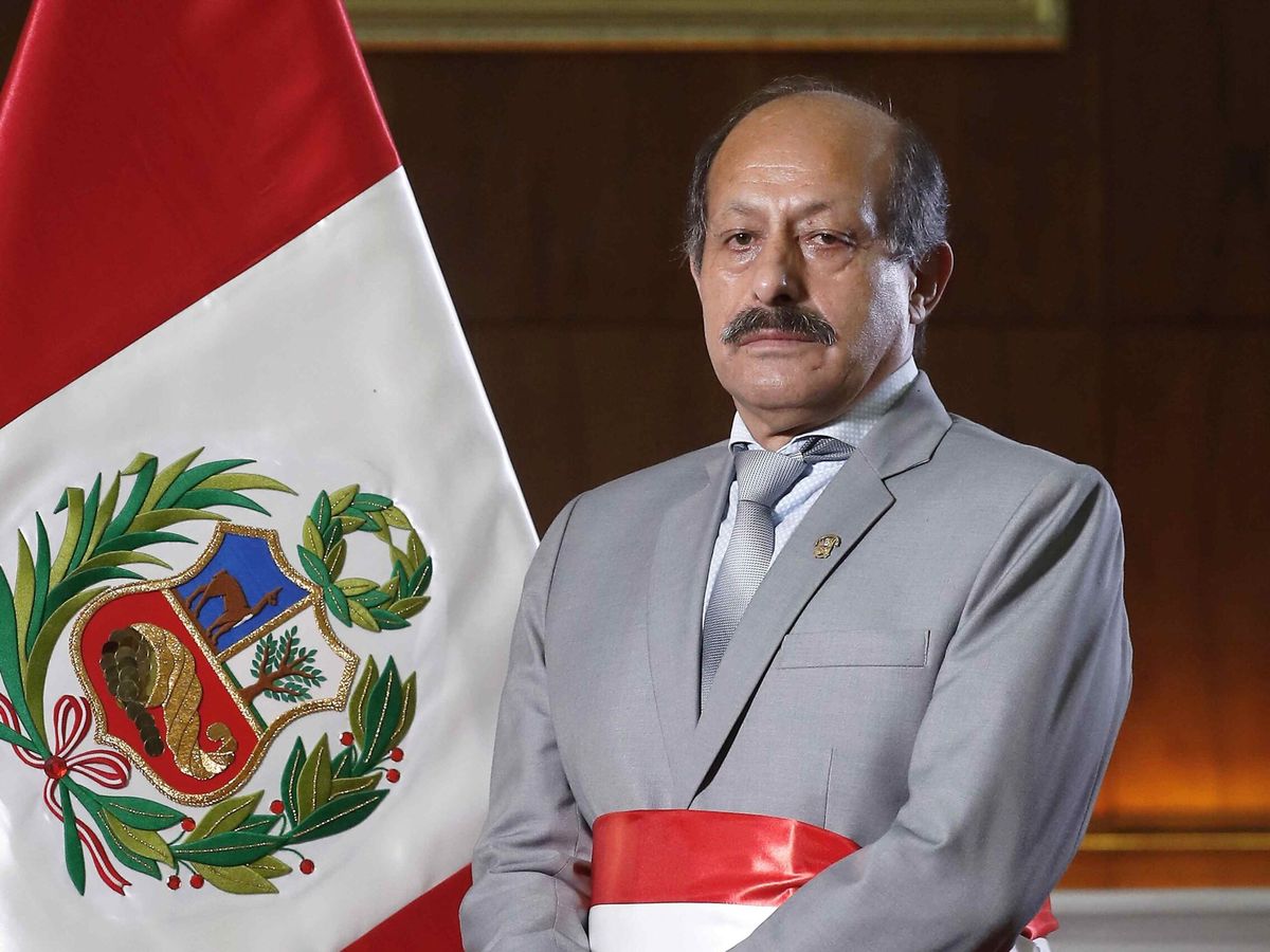 Foto: Héctor Valer. (EFE/Presidencia del Perú)