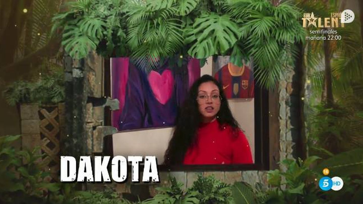 Dakota, en su vídeo de confirmación para 'SV 2019'. (Telecinco)