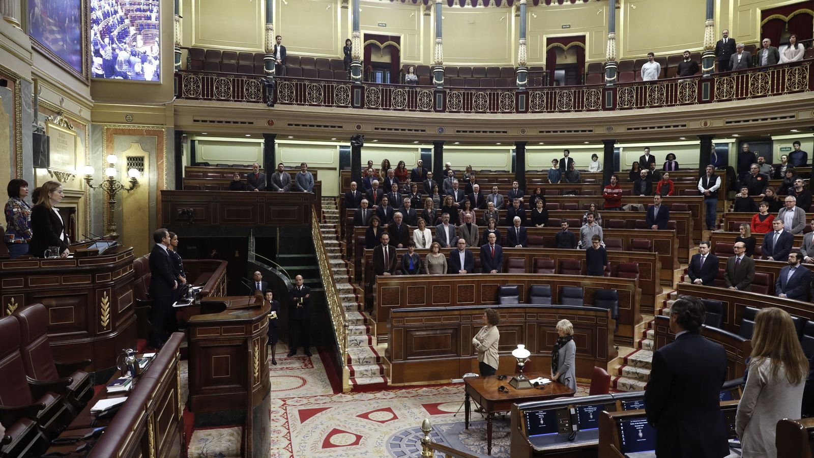 Foto: Sesión plenaria en el Congreso de los Diputados. (EFE)