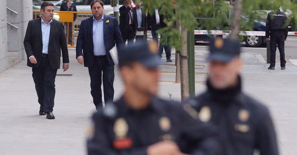 Foto: El vicepresidente cesado de la Generalitat de Cataluña, Oriol Junqueras. (EFE)