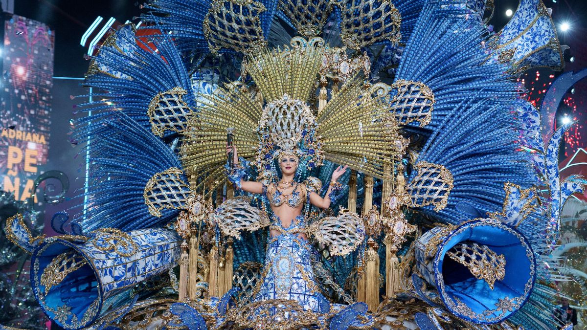 El carnaval de Santa Cruz de Tenerife ya tiene reina: así es Adriana Peña