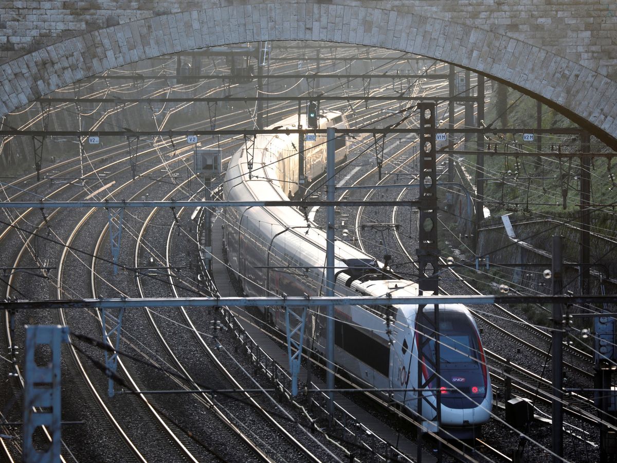 Foto: Tren en Francia (Reuters)