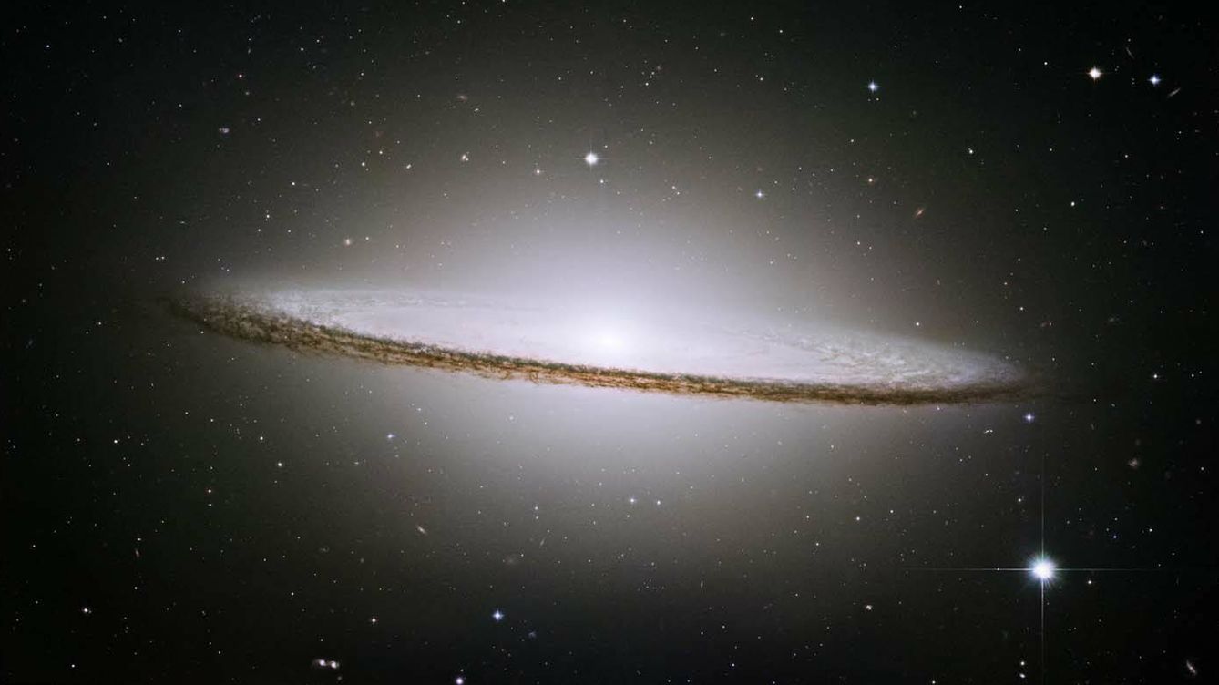 Foto: La galaxia del Sombrero. (NASA)