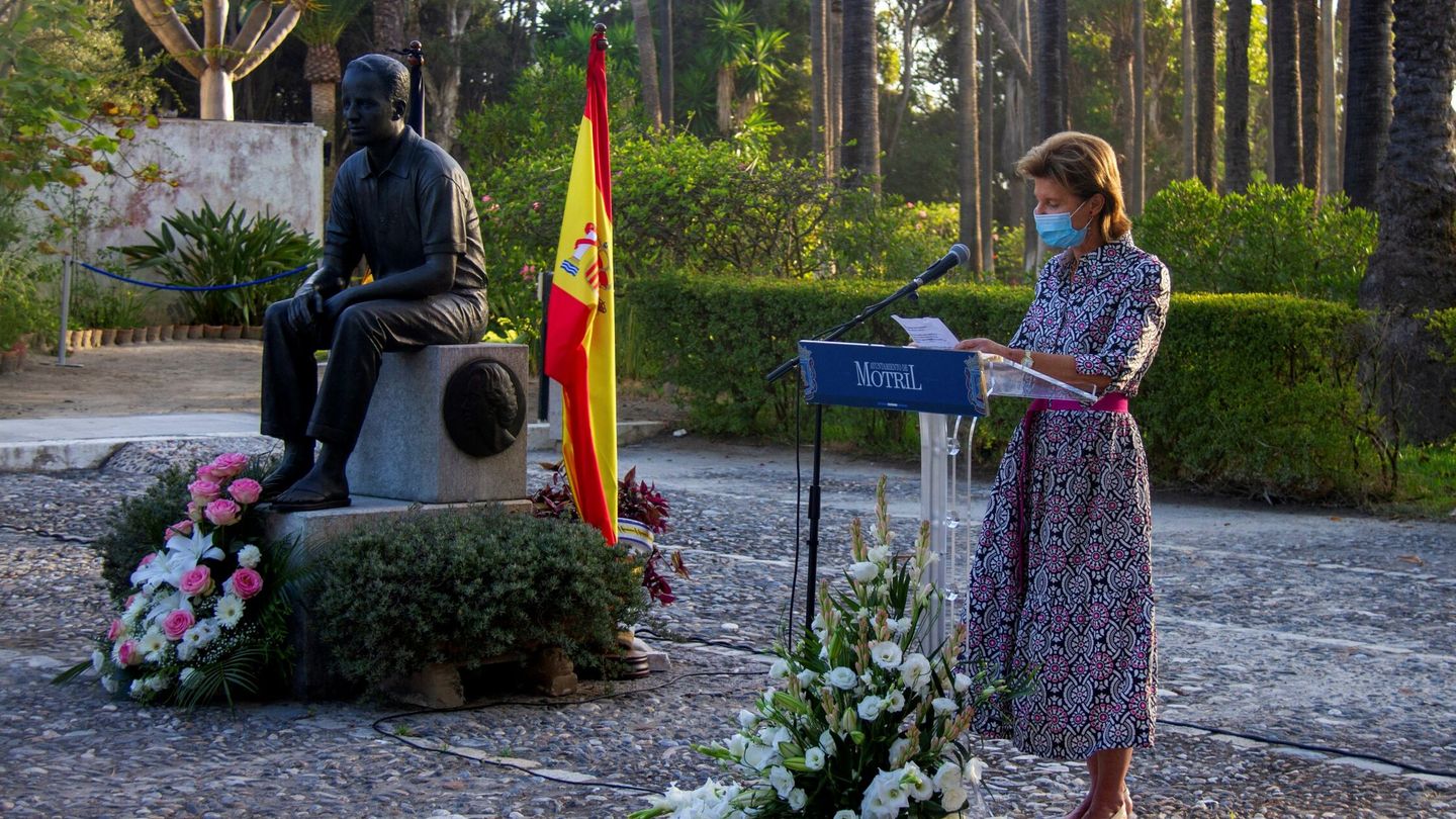 La princesa Margarita de Luxemburgo, durante los actos de conmemoración del XXVIII aniversario de la muerte del rey Balduino celebrado en 2021. (EFE)