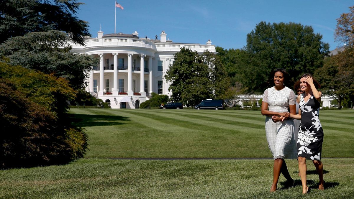 Michelle Obama se lleva al huerto a Doña Letizia (con taconazos incluidos)