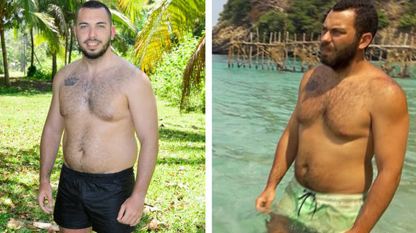 Alberto Isla antes y después