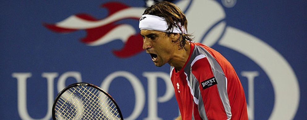 Foto: Ferrer vence a Tipsarevic en un partido épico y jugará las semifinales del Open USA