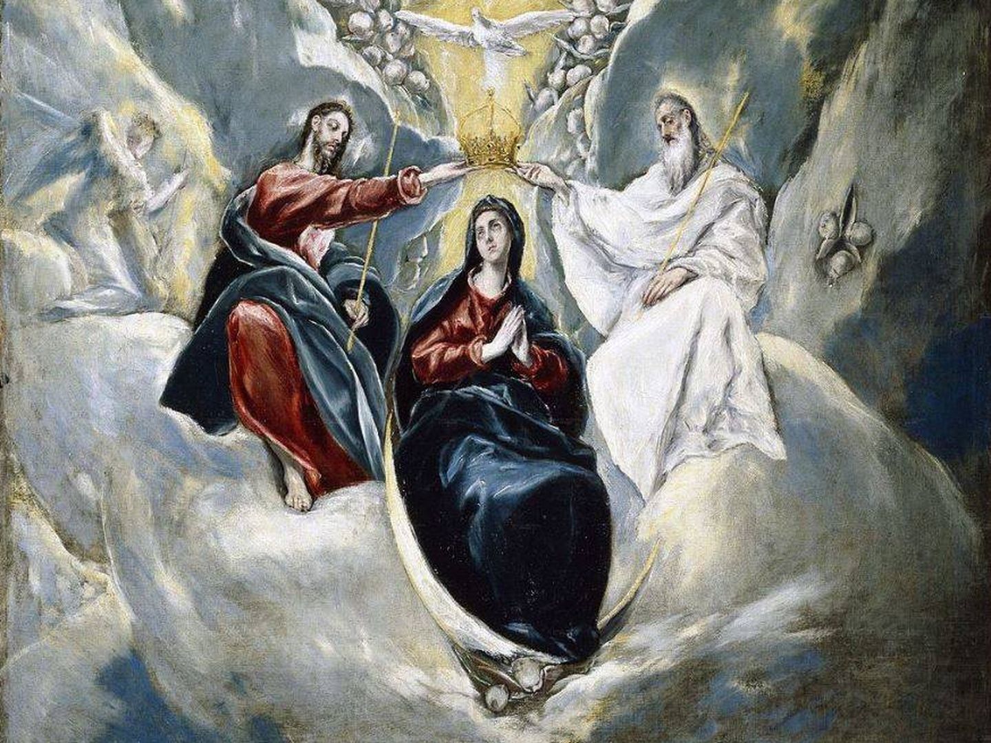'La Coronación de la Virgen' (1591), de El Greco. (C.C.)