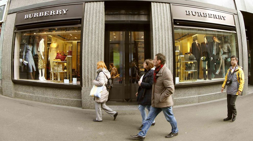 Burberry cuenta hoy con ocho tiendas en España.(Reuters)