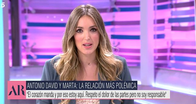 Marta Riesco, en 'El programa de Ana Rosa. (Mediaset)