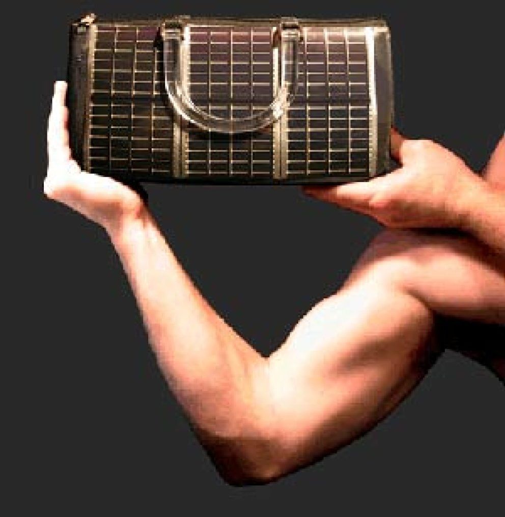 Foto: El bolso solar, donde se unen la moda y la tecnología