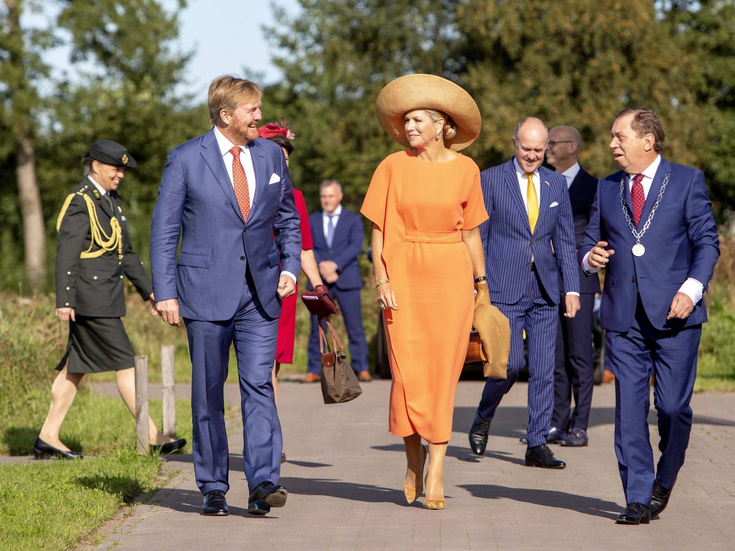 El rey Guillermo y la reina Máxima visitan Frisia. (Cordon Press)