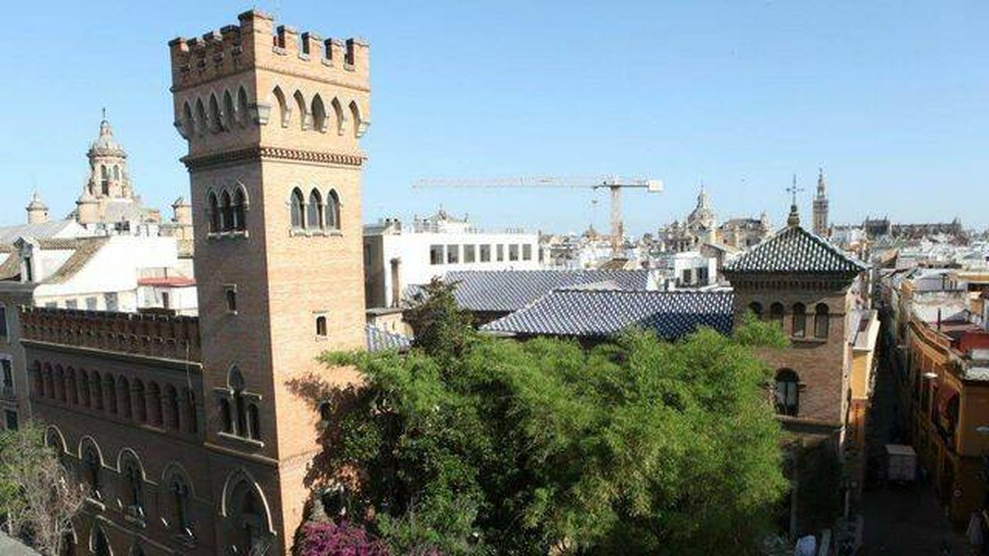 El antiguo palacio del marqués de la Motilla. (Sevilla Press)