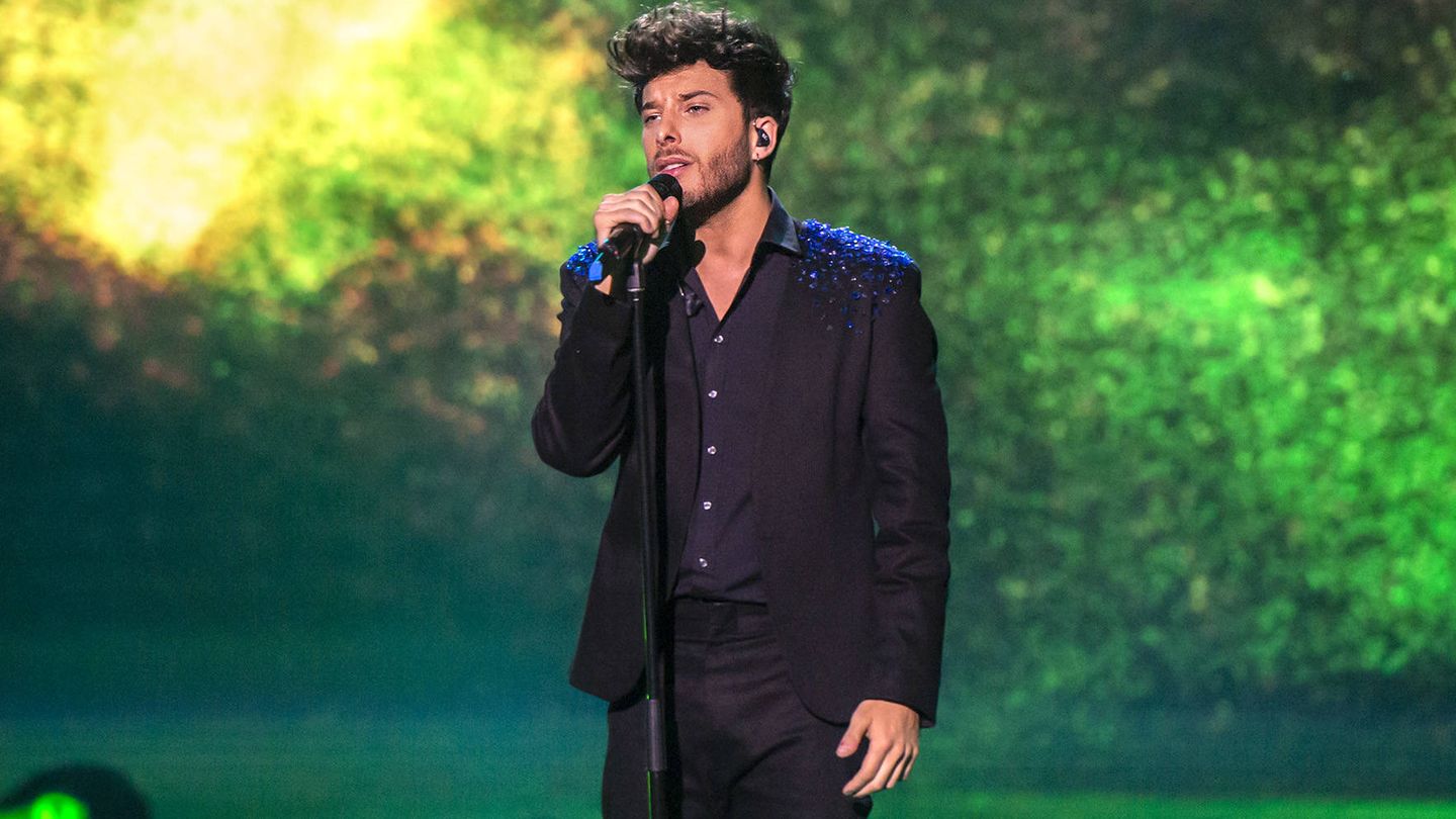 El cantante Blas Cantó en 'Destino Eurovisión'. (TVE)