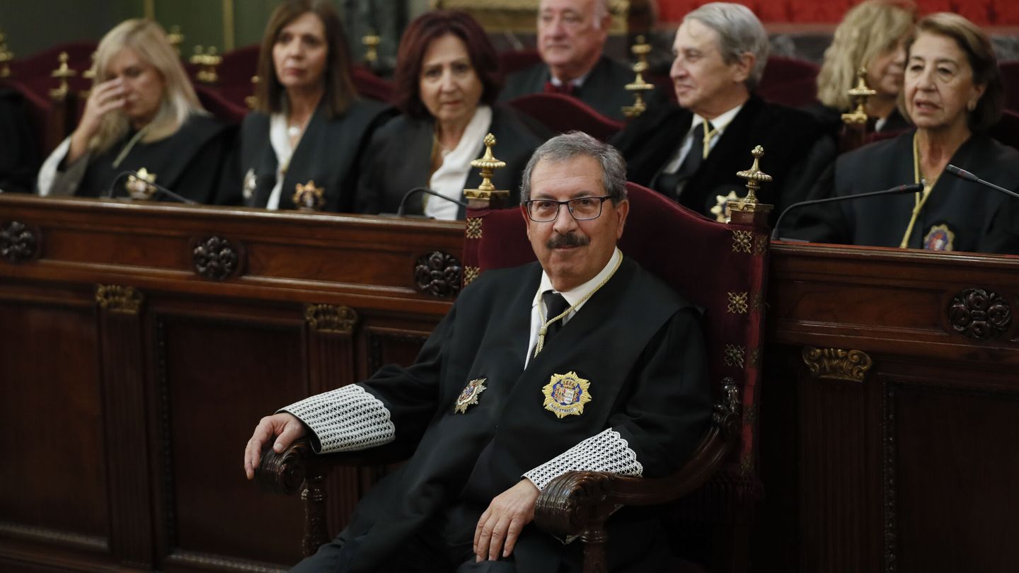 El presidente del Consejo General del Poder Judicial (CGPJ), Rafael Mozo. (EFE/Mariscal)