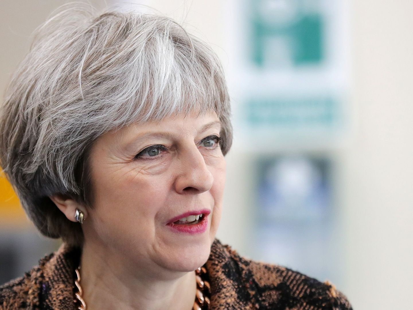 La primera ministra británica Theresa May, el 30 de abril de 2018. (Reuters)