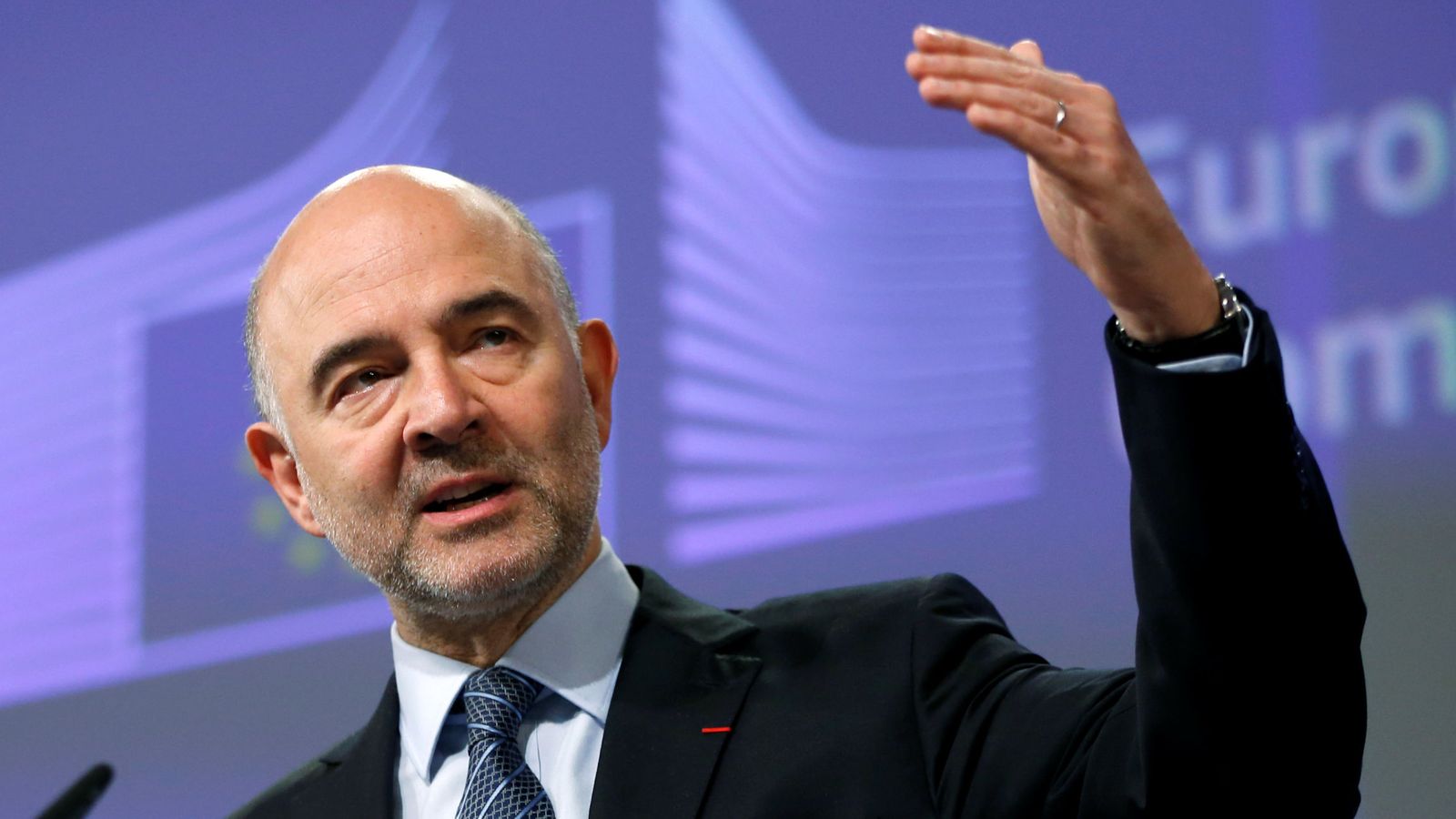 Foto: El comisario europeo de Asuntos Económicos y Financieros, Pierre Moscovici. (Reuters)