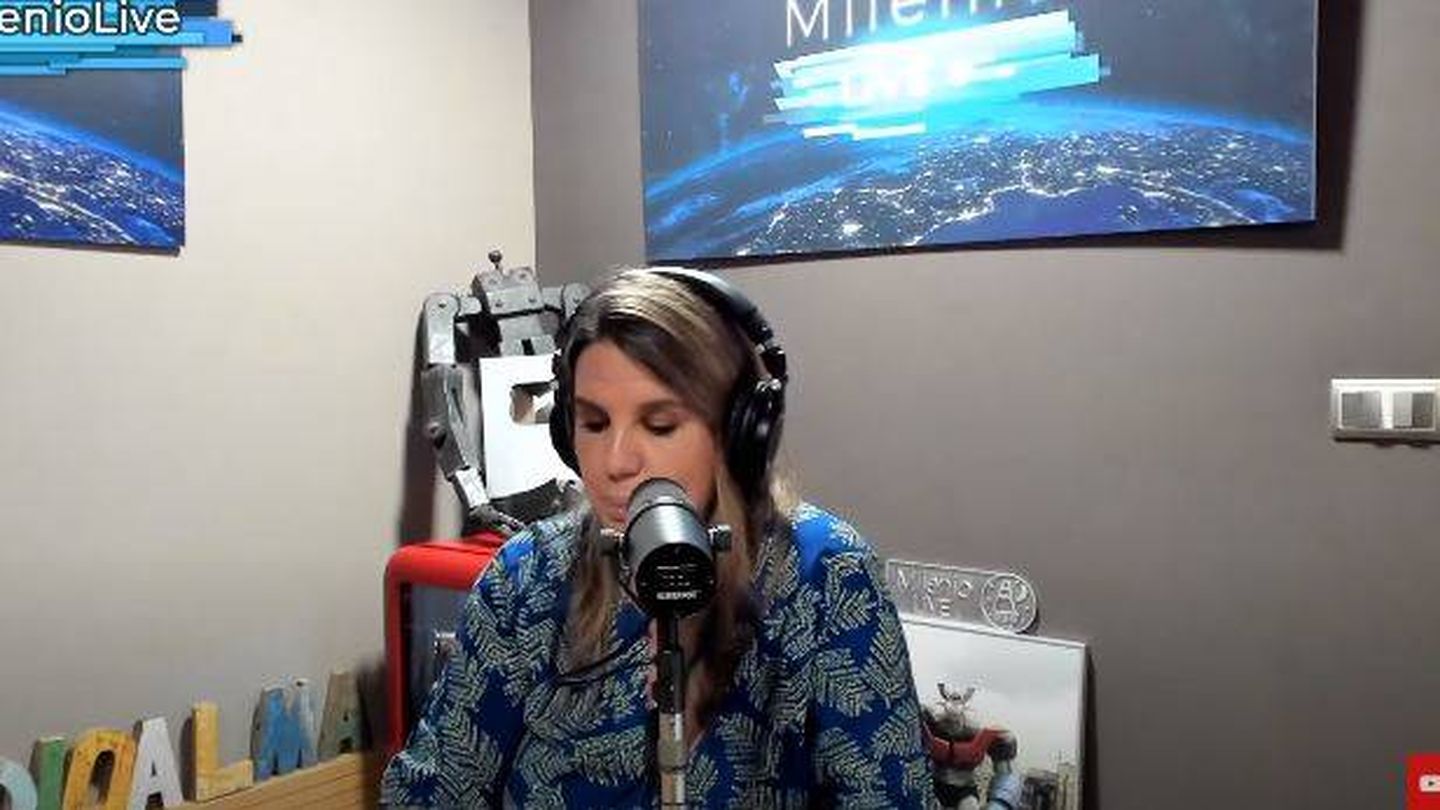 Carmen Porter, presentadora de 'Milenio live'. (Youtube)