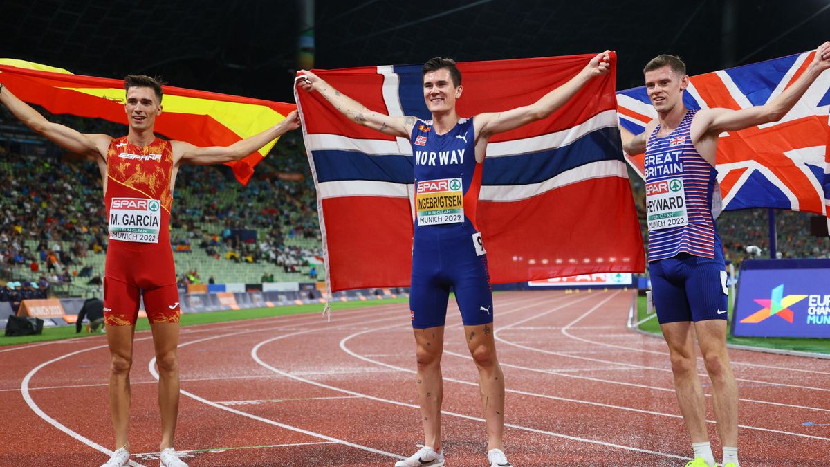 Mario García Romo logra la medalla de bronce en el reinado de Ingebrigtsen en 1.500