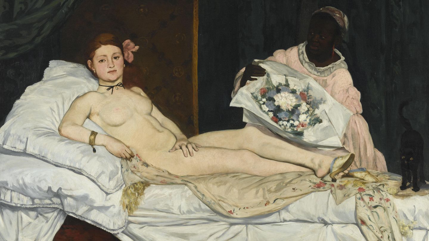 'Olympia', de Manet, expuesta en el Muso de Orsay de París