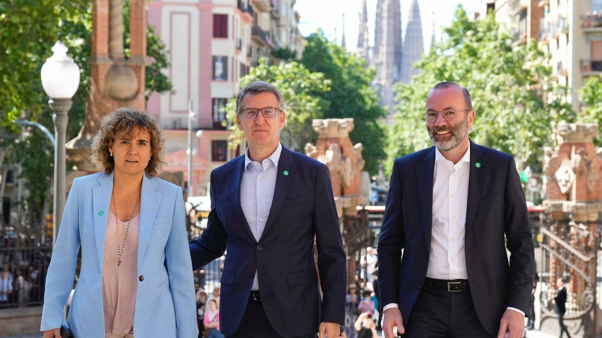 Feijóo apela a los votantes de Vox en catalanas y europeas: "La división del voto resta escaños"