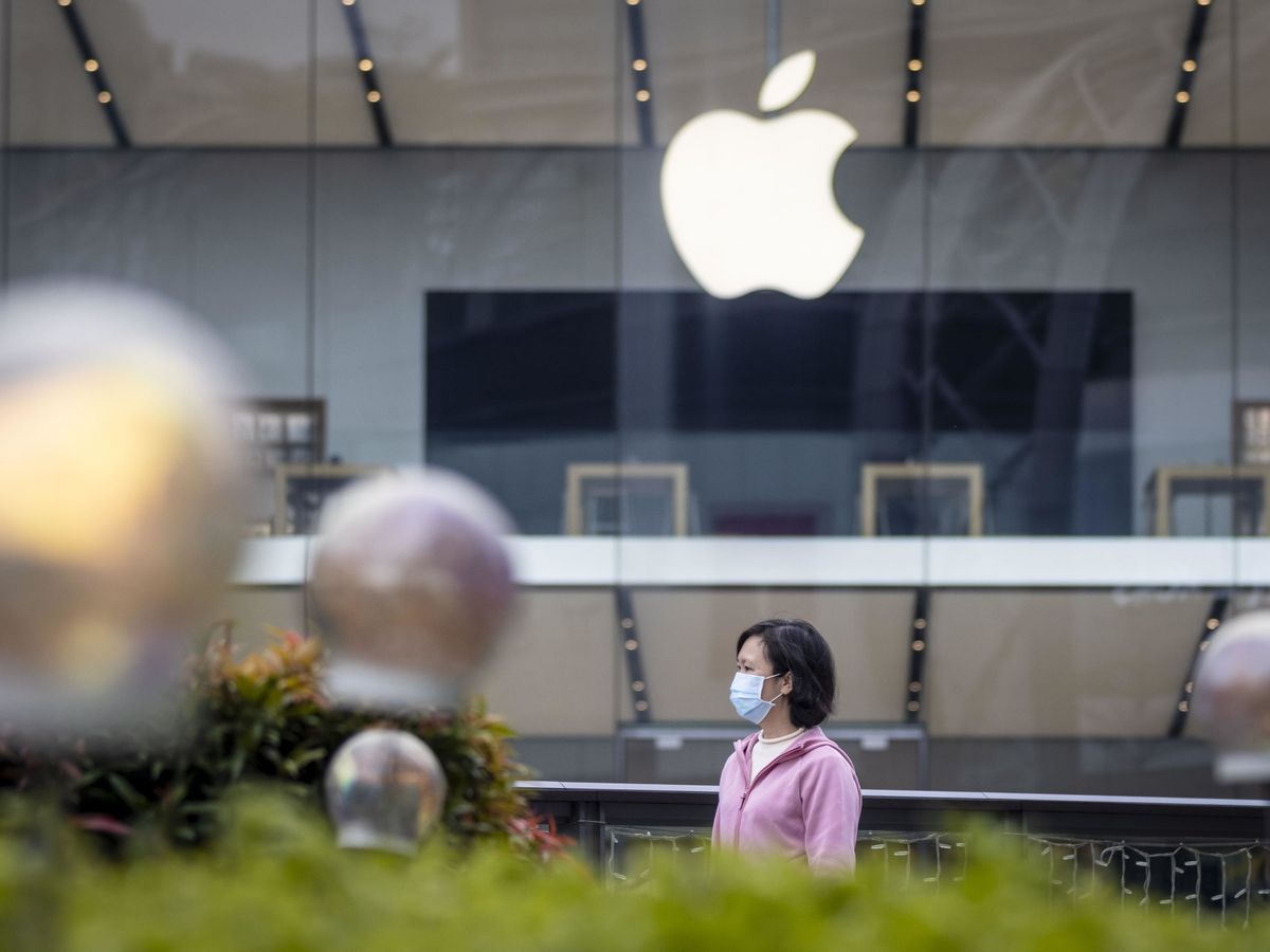 Foto: Tienda de Apple en Guangzhou, China. (EFE)