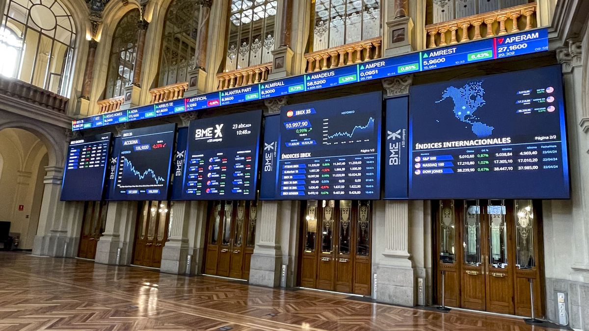 Bolsa e Ibex 35, en directo | El Ibex sube al calor de Wall Street e intentará asaltar máximos anuales 