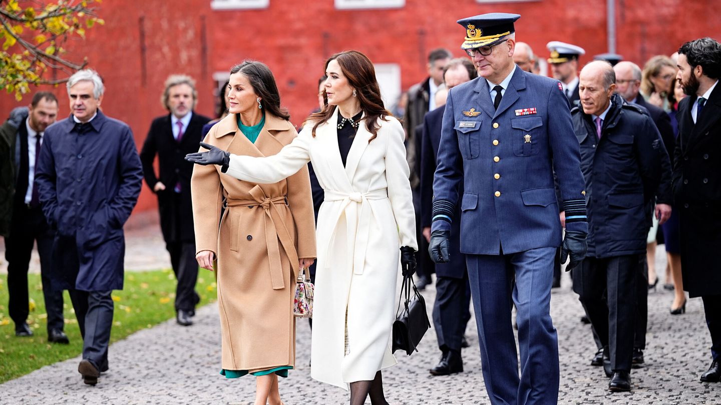 La reina Letizia y la princesa Mary, en Copenhague. (Reuters)