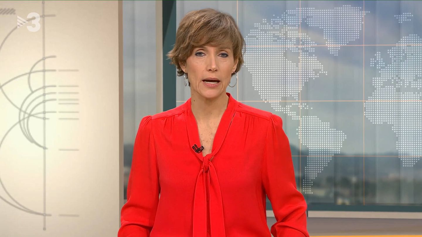 Raquel Sans Duran, en el 'TN Migdia'. (TV3)