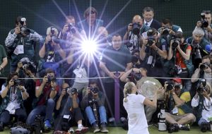 A Kvitova, la elegida para suceder a Navratilova, sólo le frena la presión de ganar