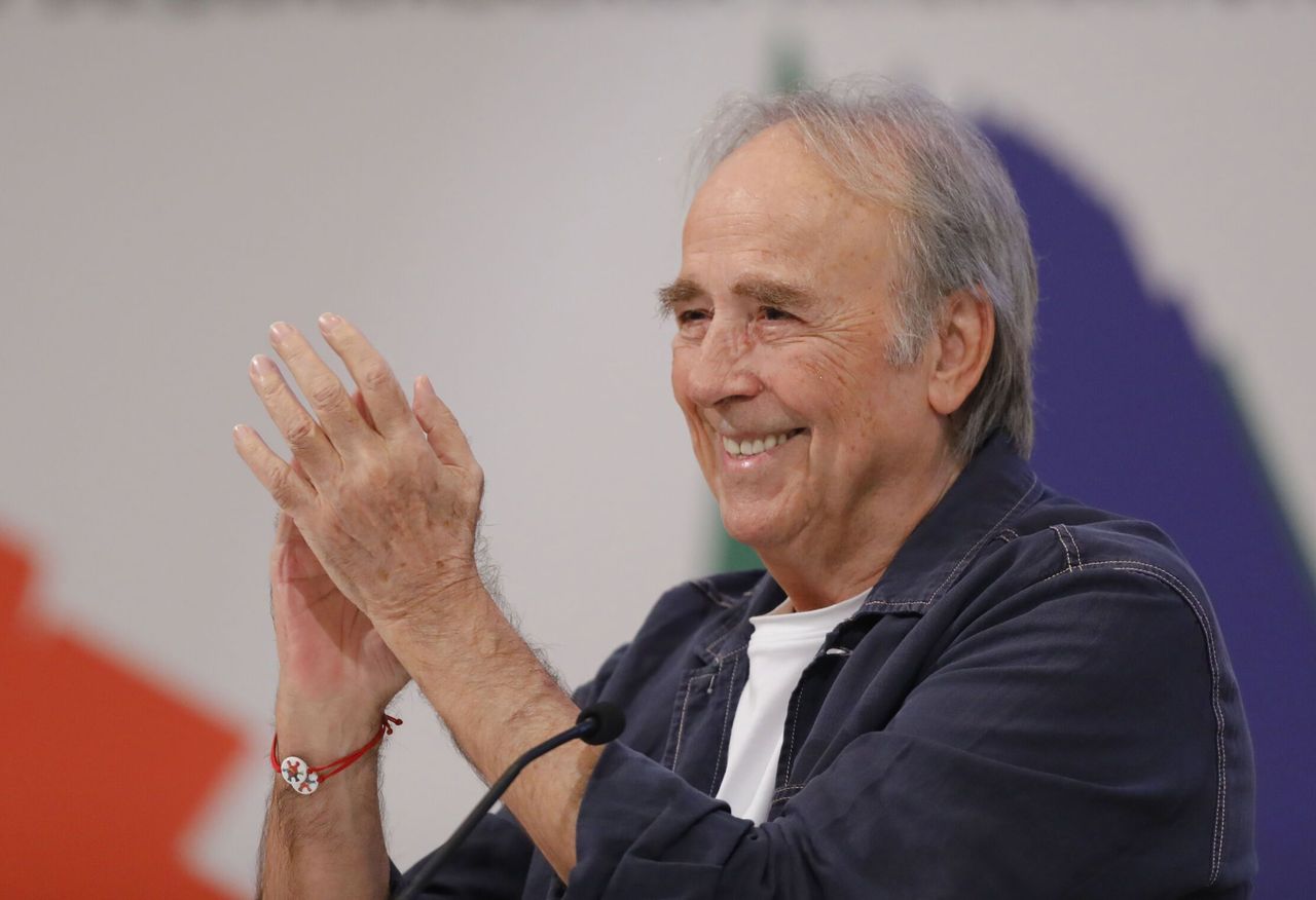 Joan Manuel Serrat, en una imagen tomada en México. (EFE)