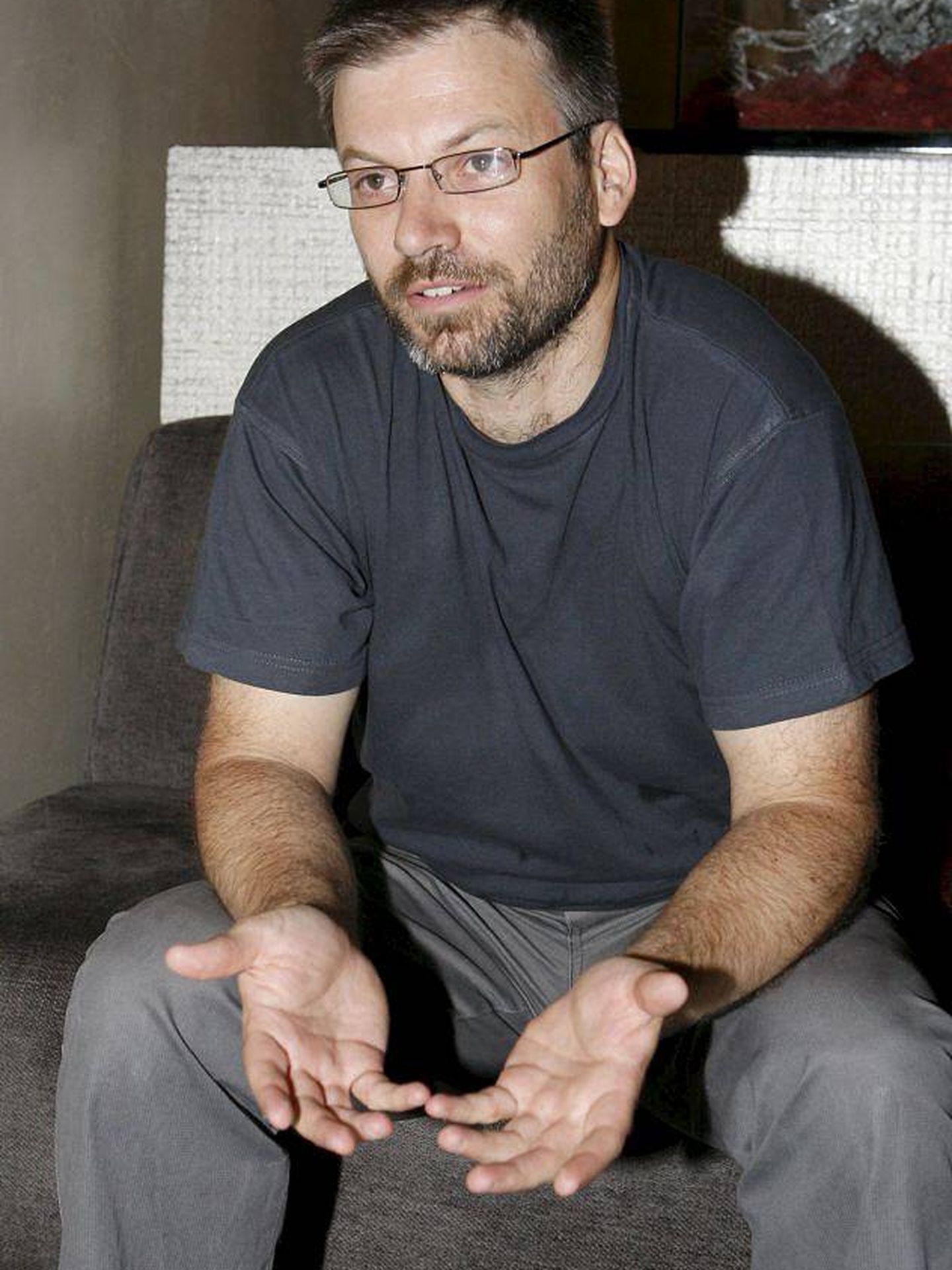El escritor Juan Aparicio Belmonte. (EFE) 