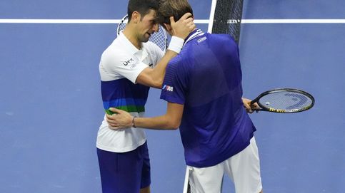 Djokovic no puede con la presión del Grand Slam y es barrido por un Medvedev sublime en NY