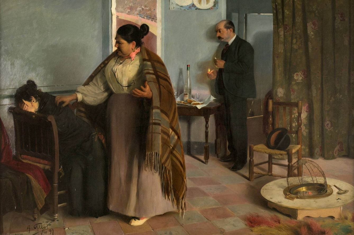 'La bestia humana'. Antonio Fillol Granell. 1897. Museo Nacional del Prado