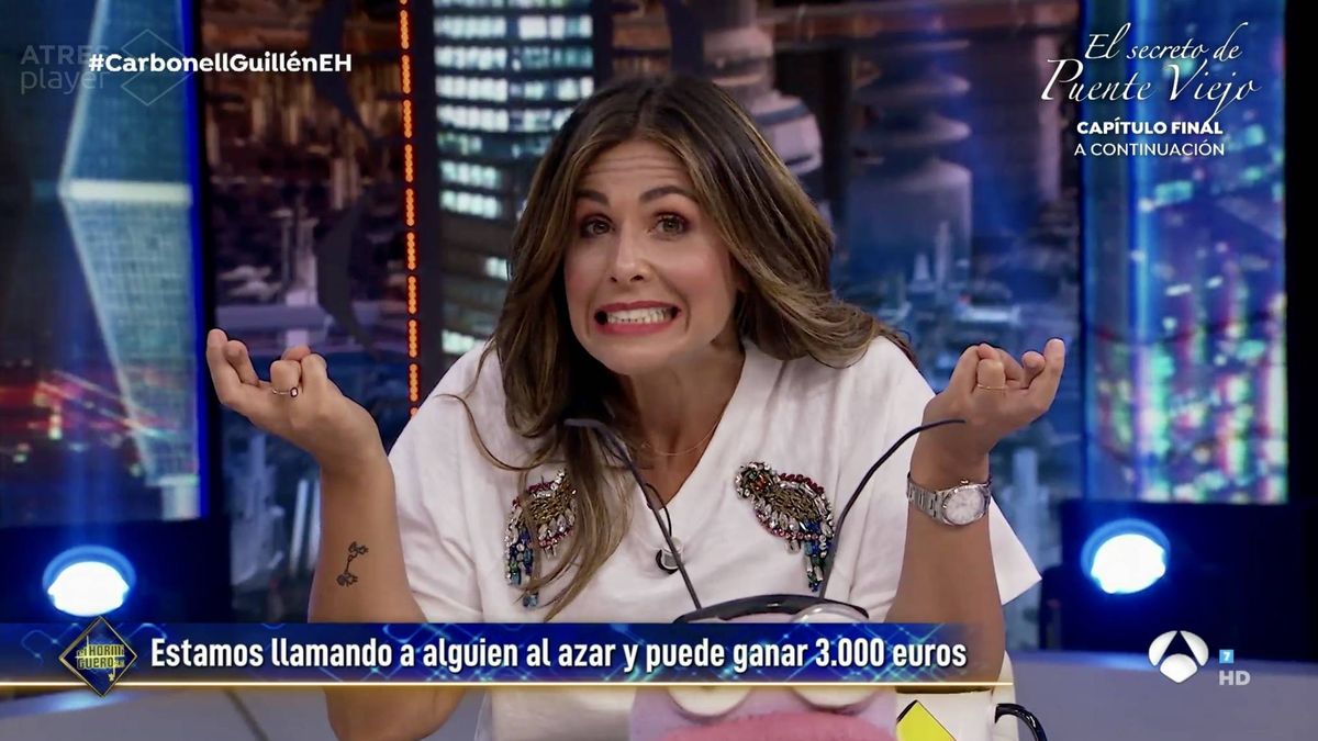 Nuria Roca hace historia en 'El hormiguero' con la tarjeta de los 3.000 euros