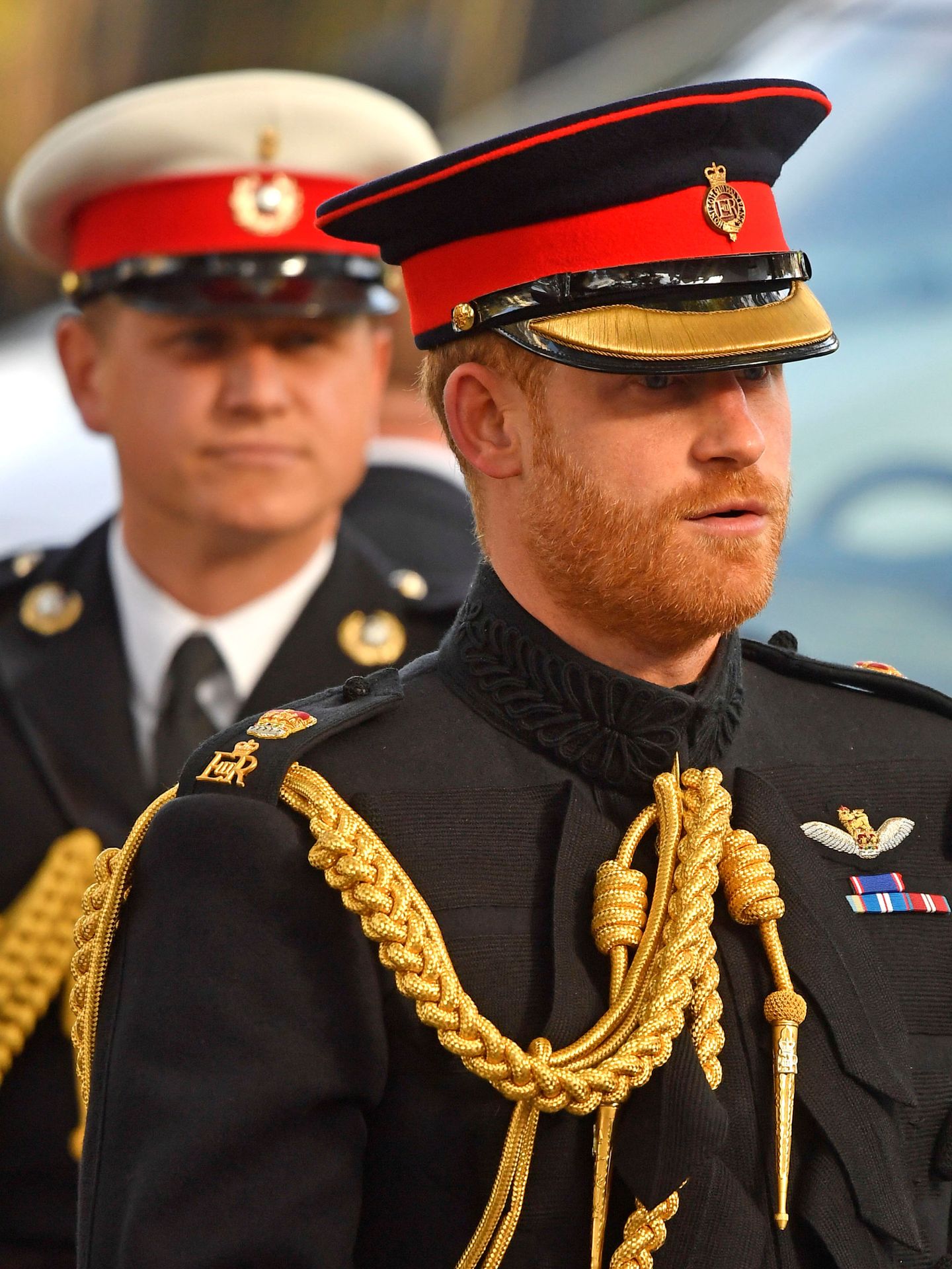 El príncipe Harry, con uniforme militar en 2018. (Reuters/Toby Melville)