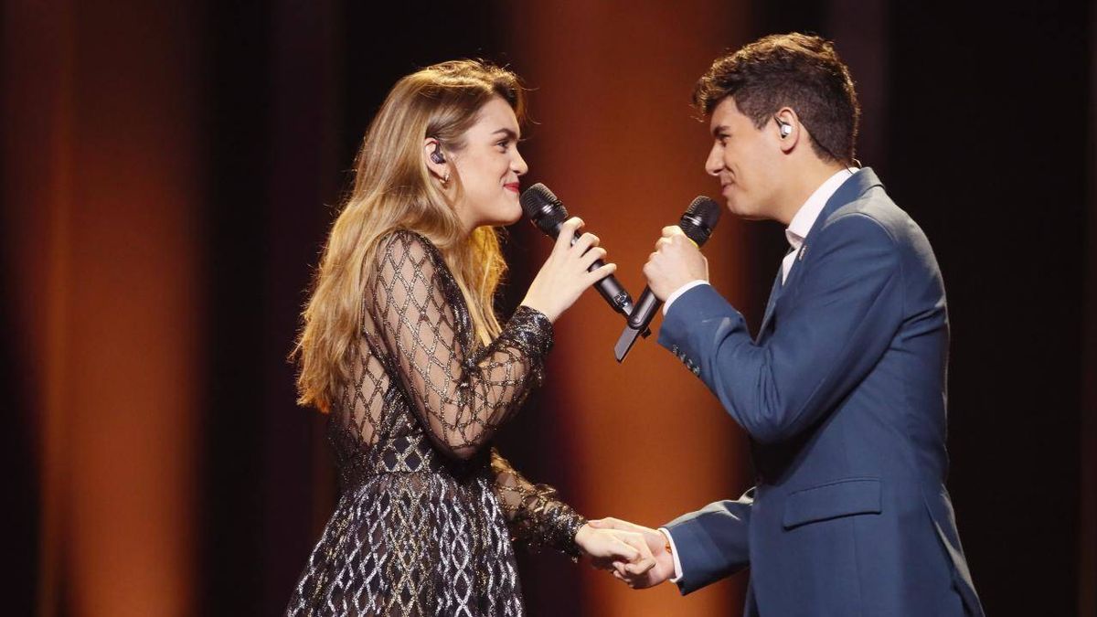 Amaia copia un vestido a Eugenia Martínez de Irujo en Eurovisión