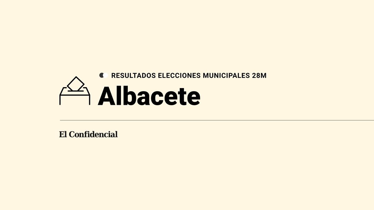 Resultados y ganador en Albacete durante las elecciones del 28-M, escrutinio en directo