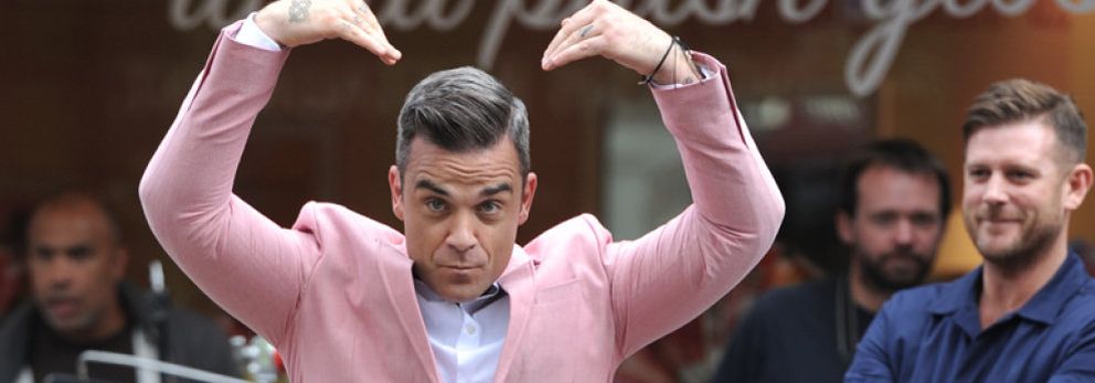 Foto: Robbie Williams, padre de una niña