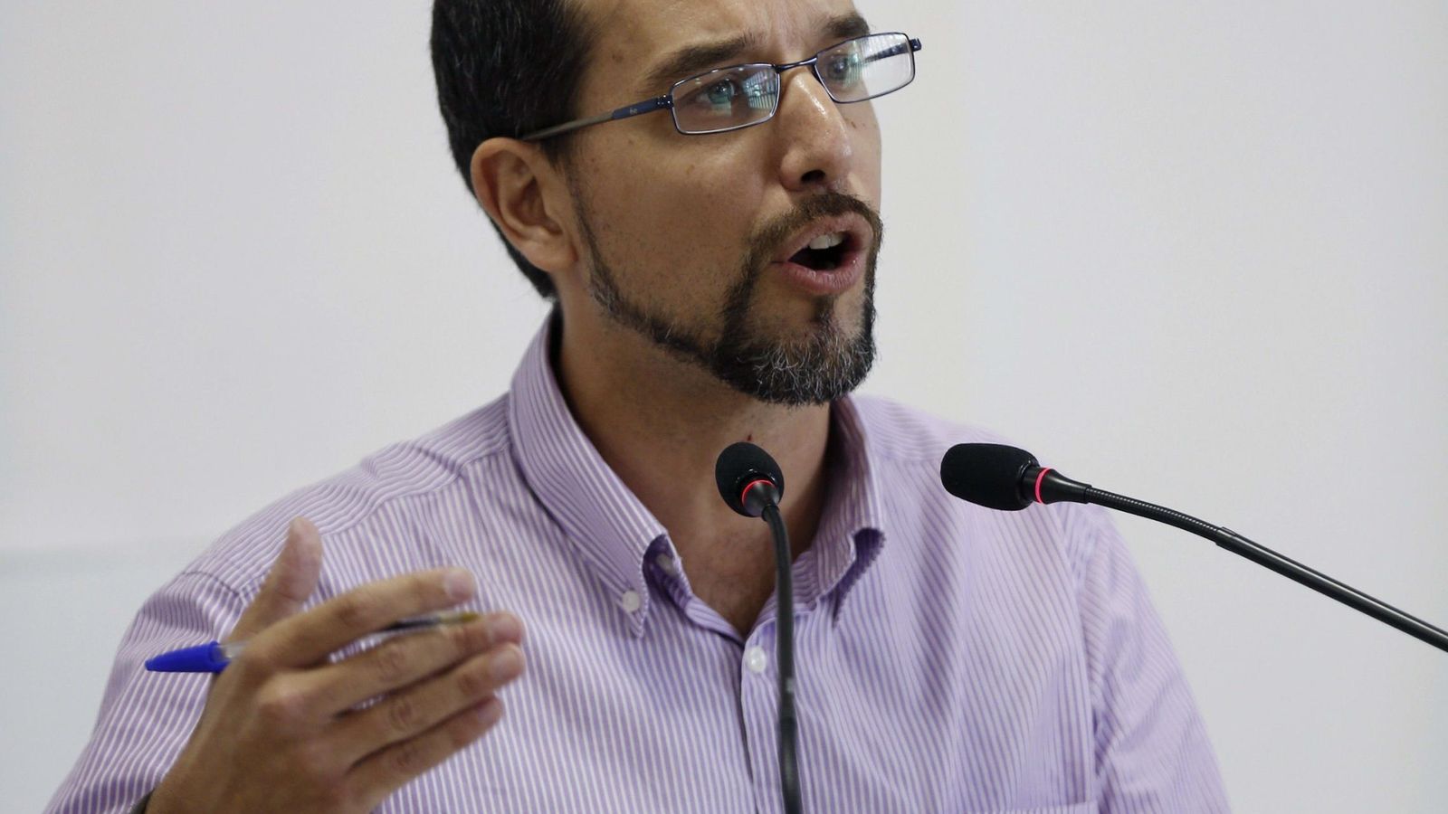 Foto: El secretario de Organización de Podemos, Sergio Pascua. (EFE)