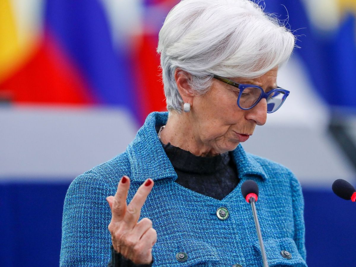 Foto: Christine Lagarde, presidenta del BCE. (EFE/Julien Warnand)